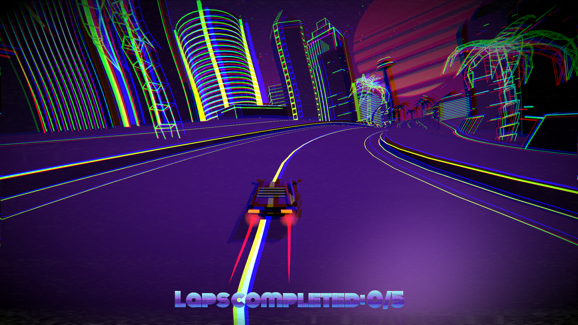 Скриншот: Retro Racer