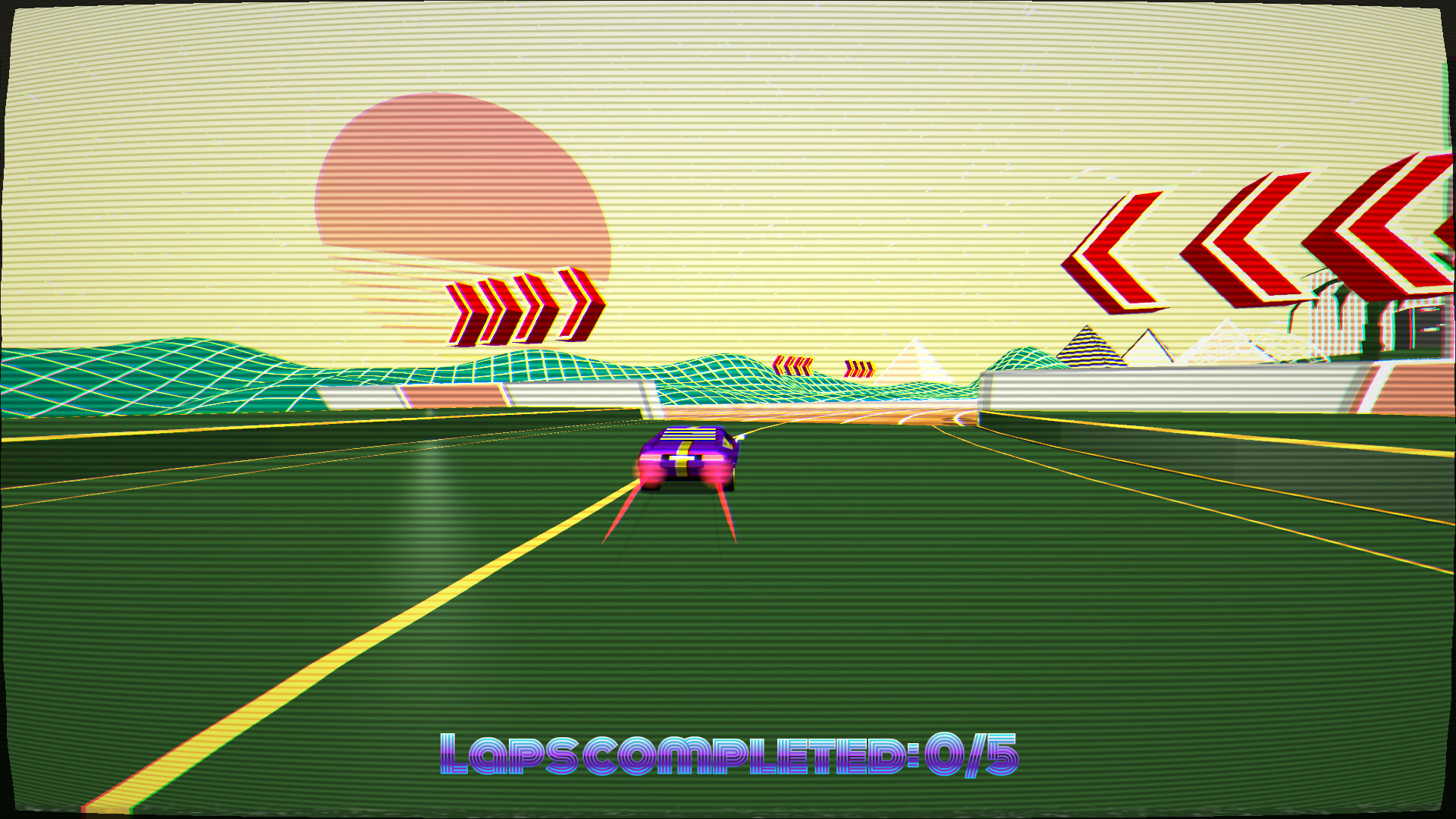 Скриншот: Retro Racer