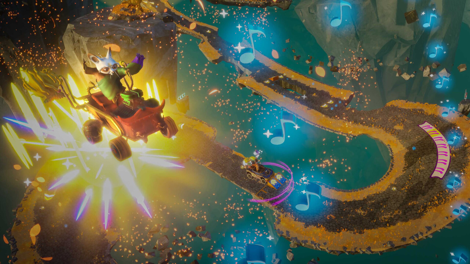 Скриншот: DreamWorks All-Star Kart Racing
