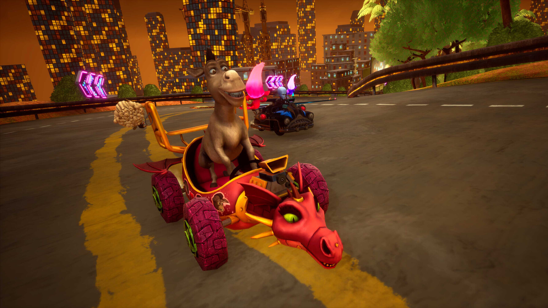 Скриншот: DreamWorks All-Star Kart Racing