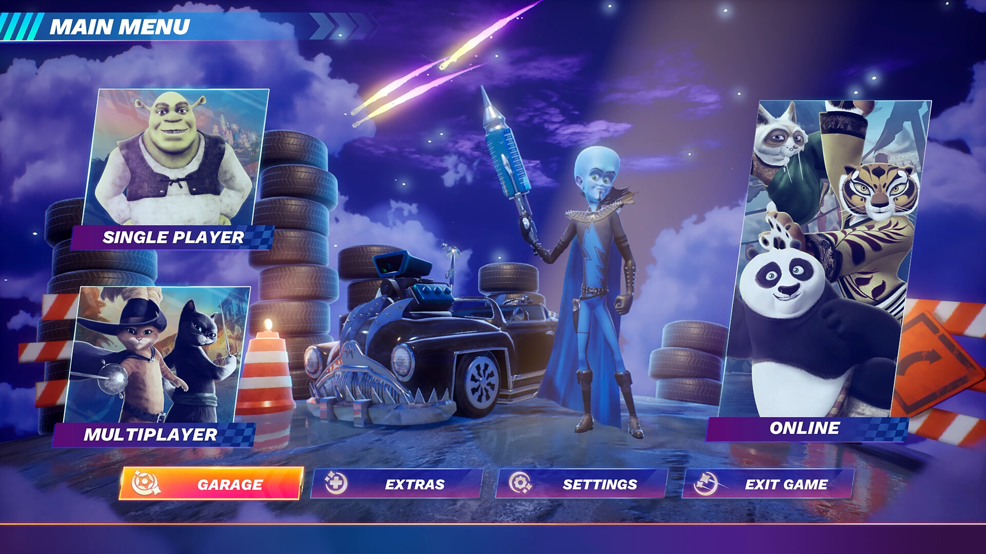 Скриншот: DreamWorks All-Star Kart Racing