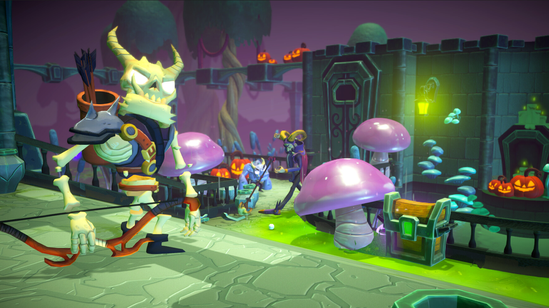 Скриншот: Dungeon Golf