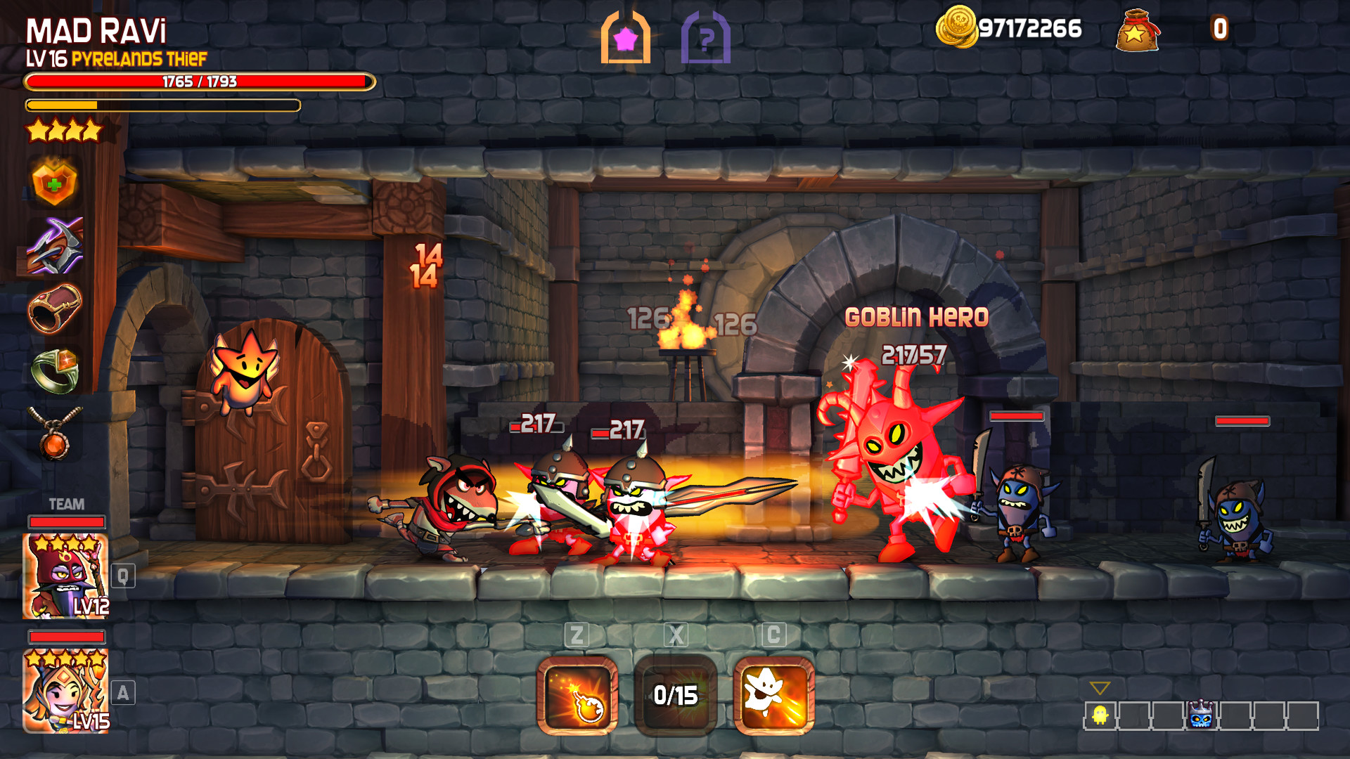 Скриншот: Dungeon Stars