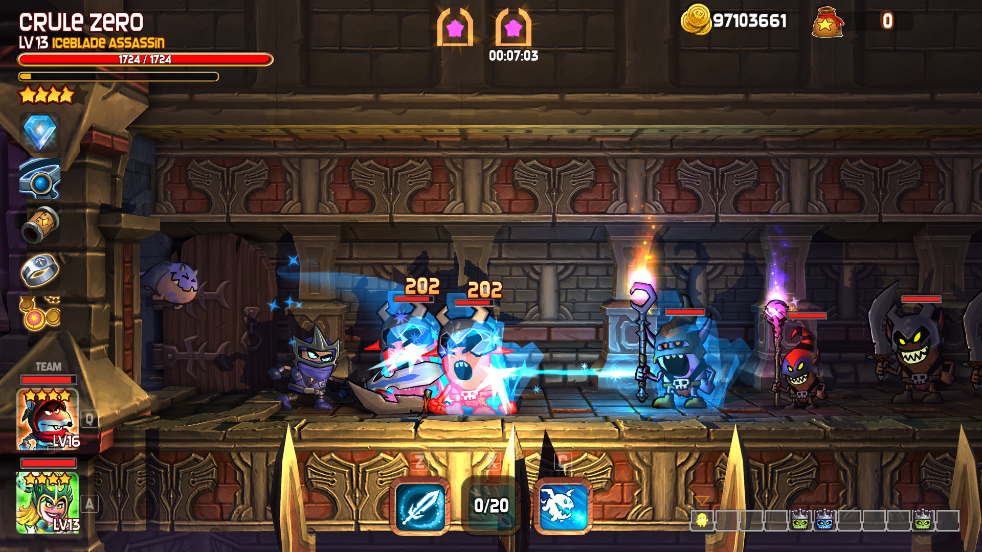 Скриншот: Dungeon Stars