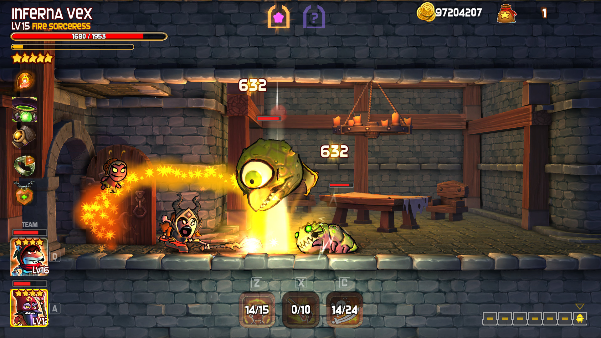 Скриншот: Dungeon Stars