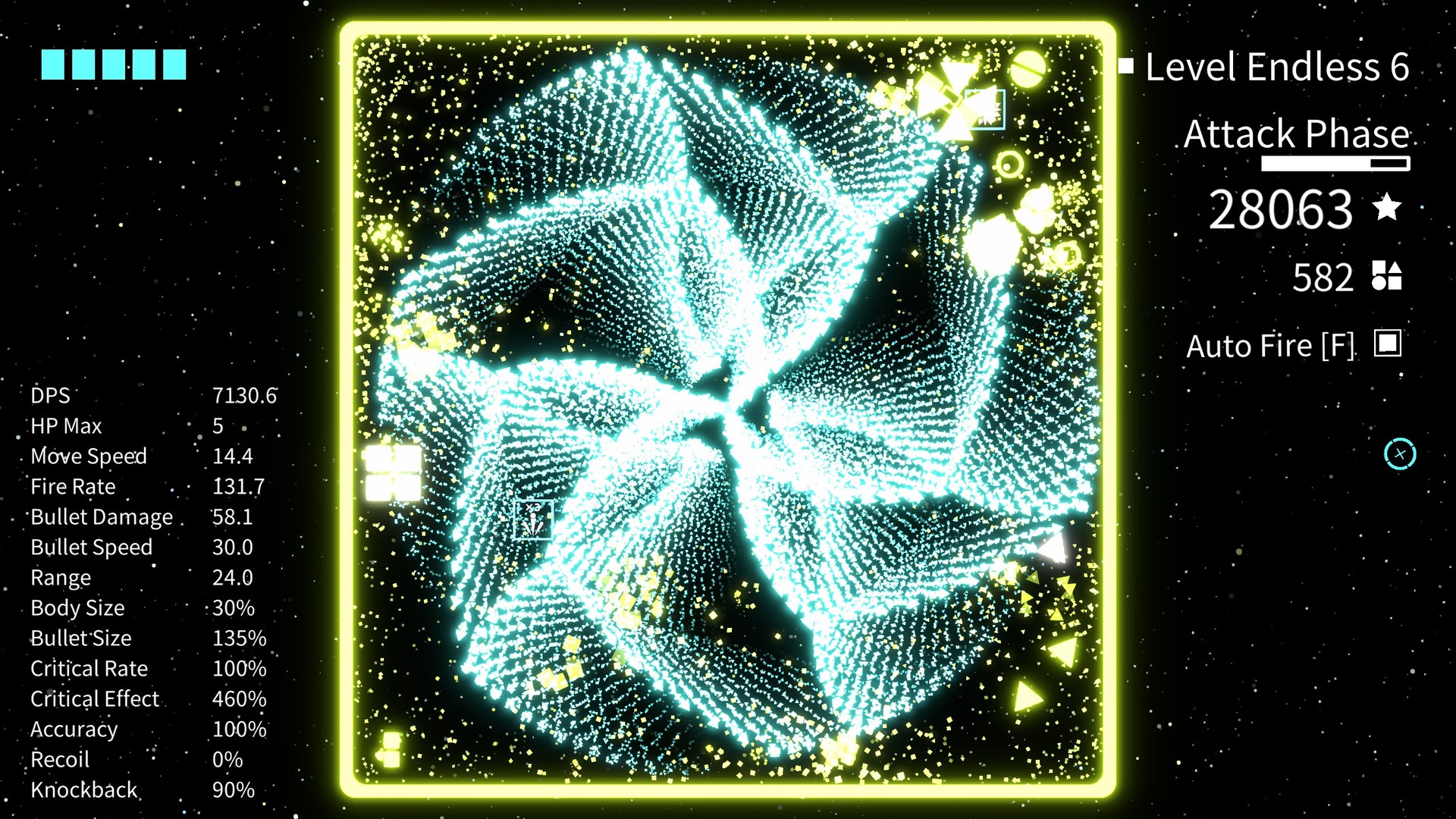 Скриншот: Geometry Arena