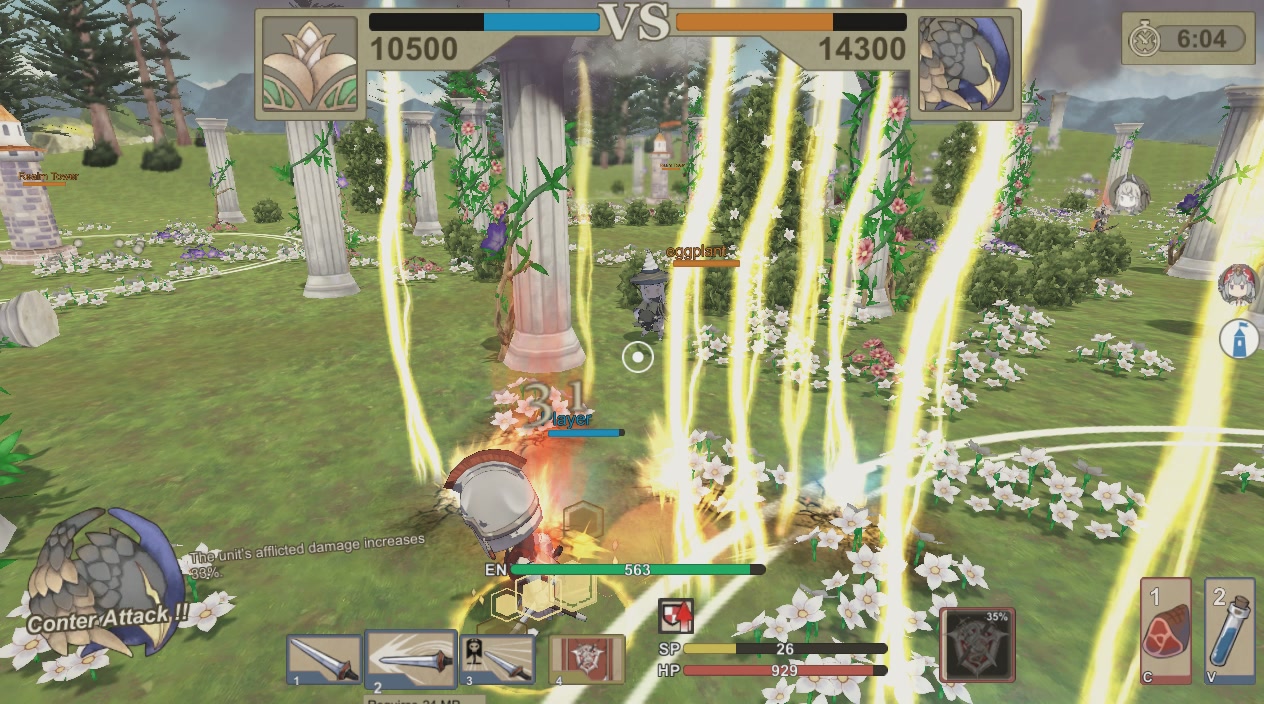 Скриншот: Fantasy Versus
