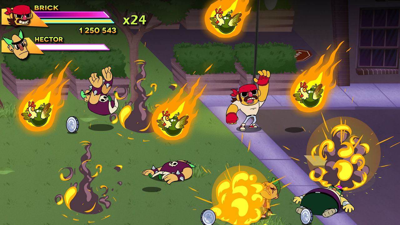 Скриншот: Big Action Mega Fight!