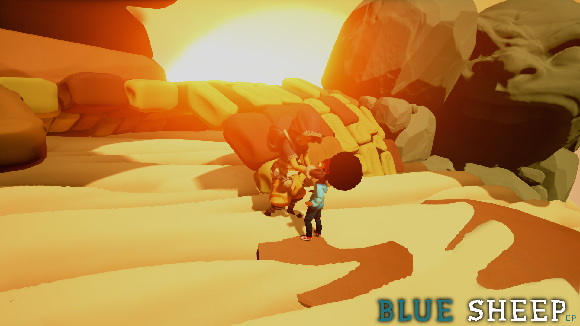 Скриншот: Blue Sheep