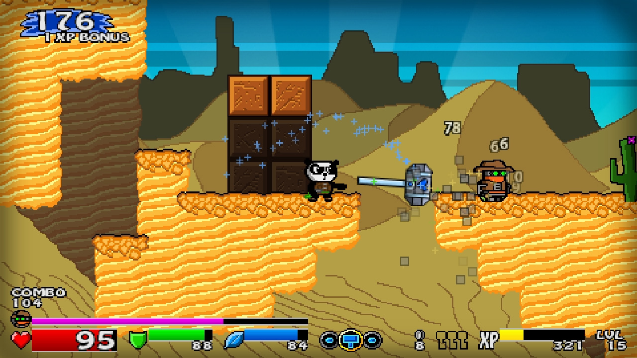 Скриншот: Super Panda Adventures