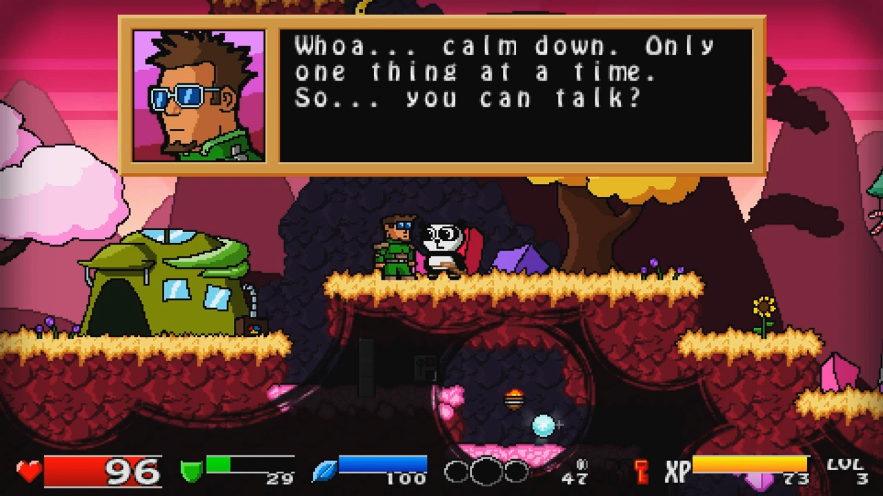 Скриншот: Super Panda Adventures