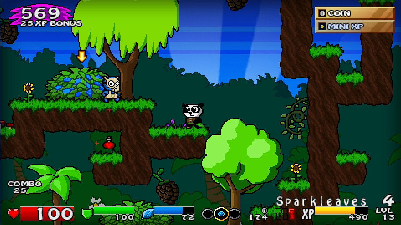 Скриншот: Super Panda Adventures