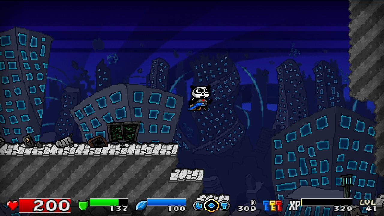 Скриншот: Super Panda Adventures