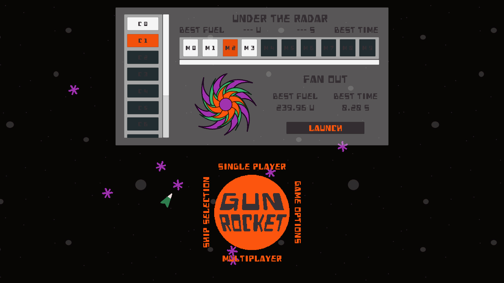 Скриншот: Gun Rocket