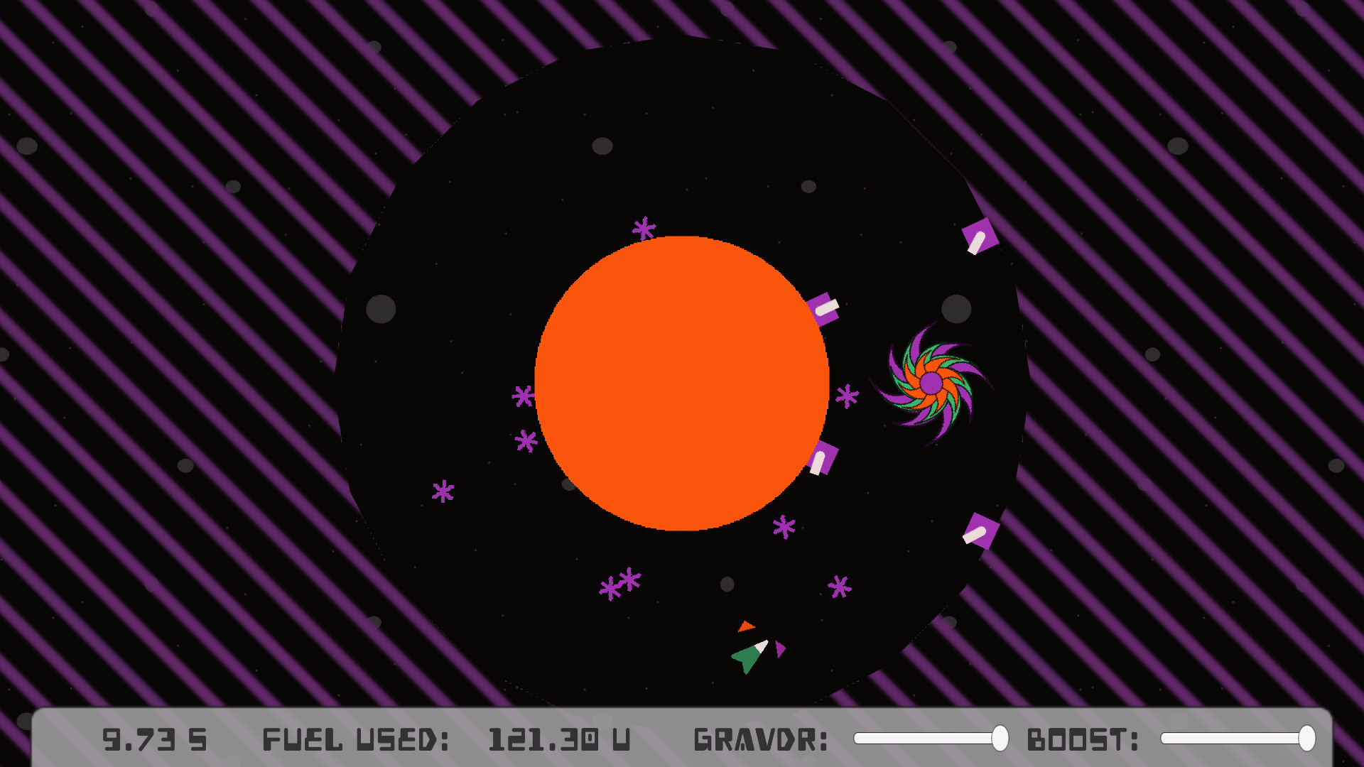 Скриншот: Gun Rocket