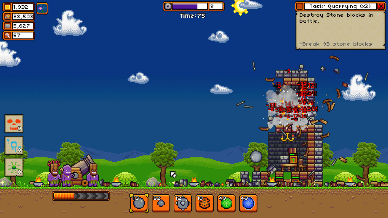 Скриншот: Blasted Fortress
