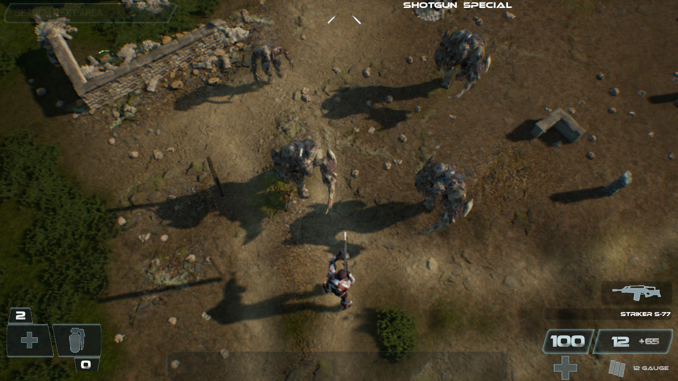 Скриншот: Crash Landing