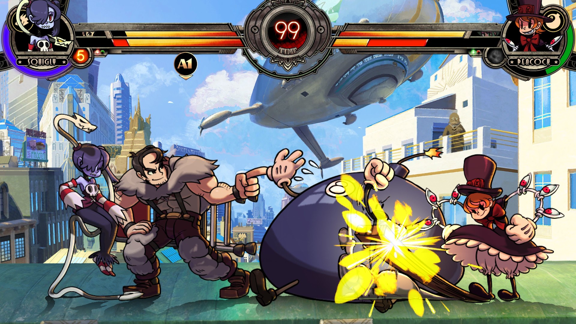 Скриншот: Skullgirls 2nd Encore