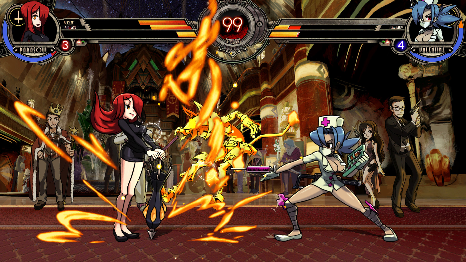 Скриншот: Skullgirls 2nd Encore