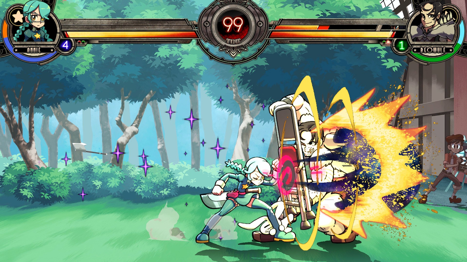 Скриншот: Skullgirls 2nd Encore