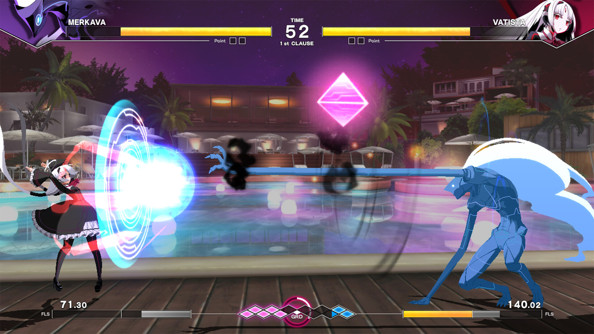 Скриншот: UNDER NIGHT IN-BIRTH II Sys:Celes