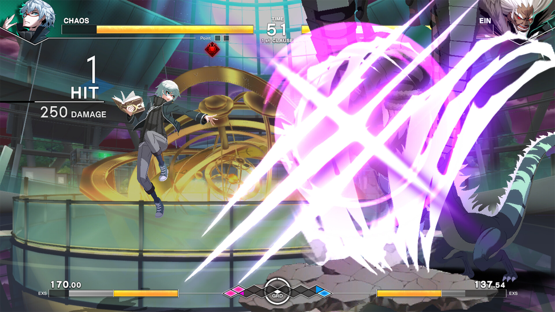 Скриншот: UNDER NIGHT IN-BIRTH II Sys:Celes