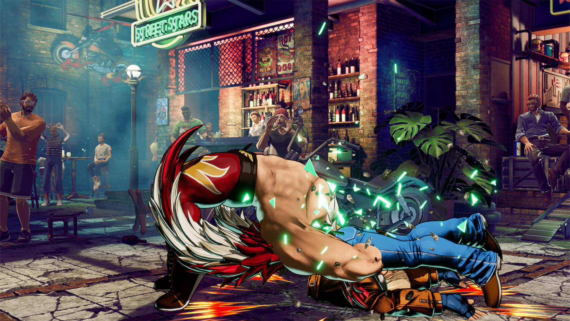 Скриншот: FATAL FURY: City of the Wolves