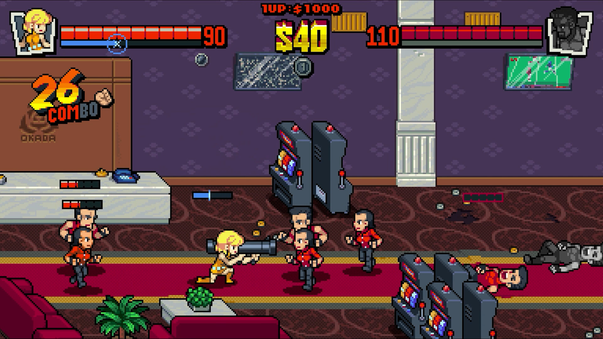 Скриншот: Double Dragon Gaiden: Rise Of The Dragons
