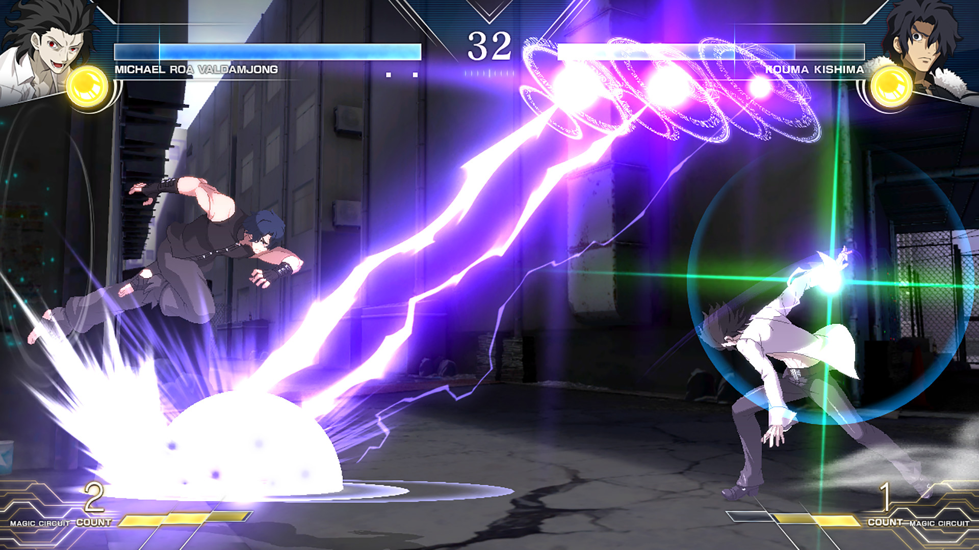 Скриншот: MELTY BLOOD: TYPE LUMINA