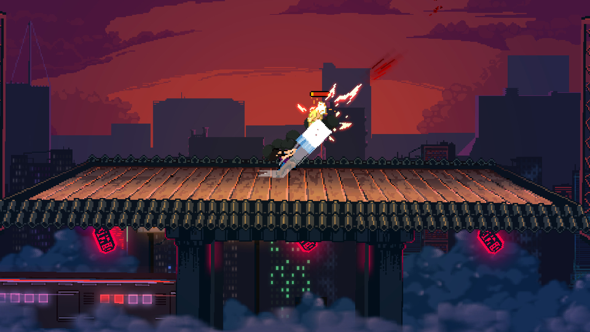 Скриншот: Roof Rage