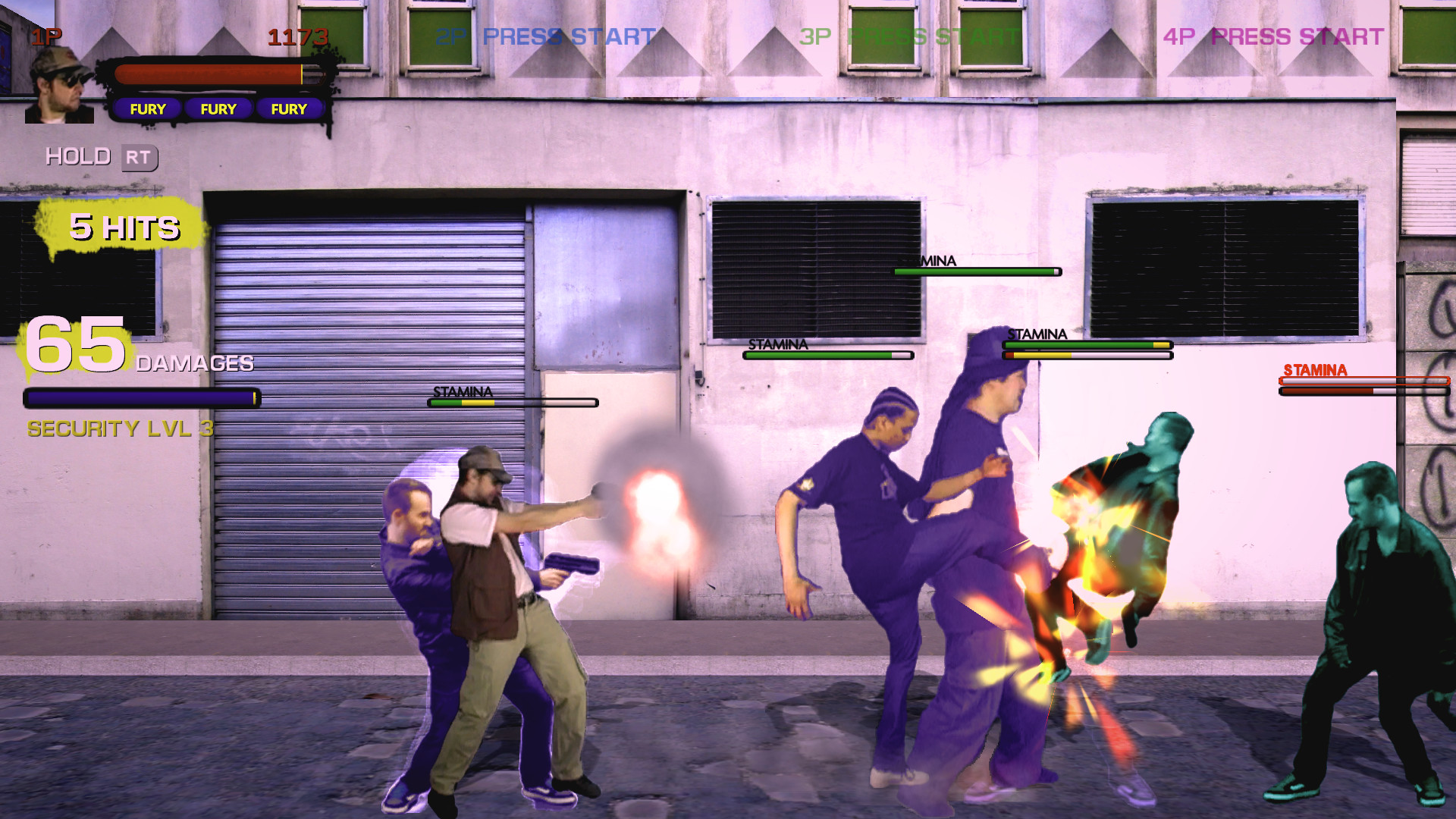 Скриншот: Streets of Fury EX