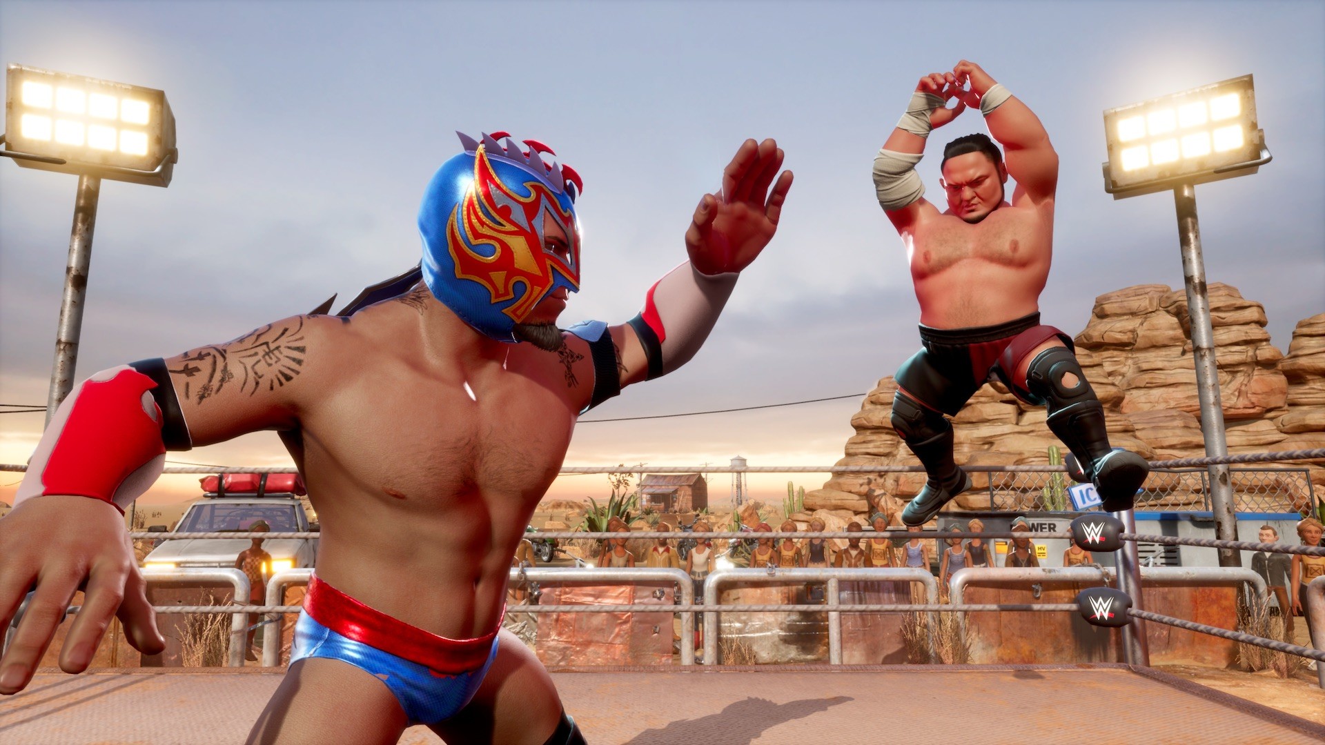 Скриншот: WWE 2K BATTLEGROUNDS