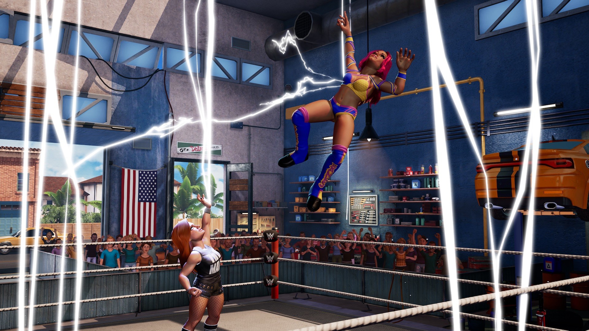 Скриншот: WWE 2K BATTLEGROUNDS