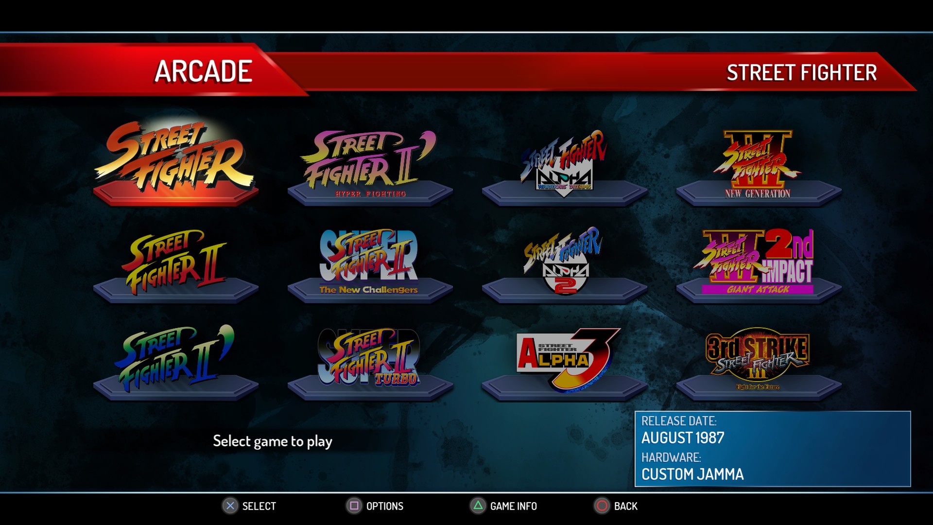 Скриншот: Street Fighter 30th Anniversary Collection