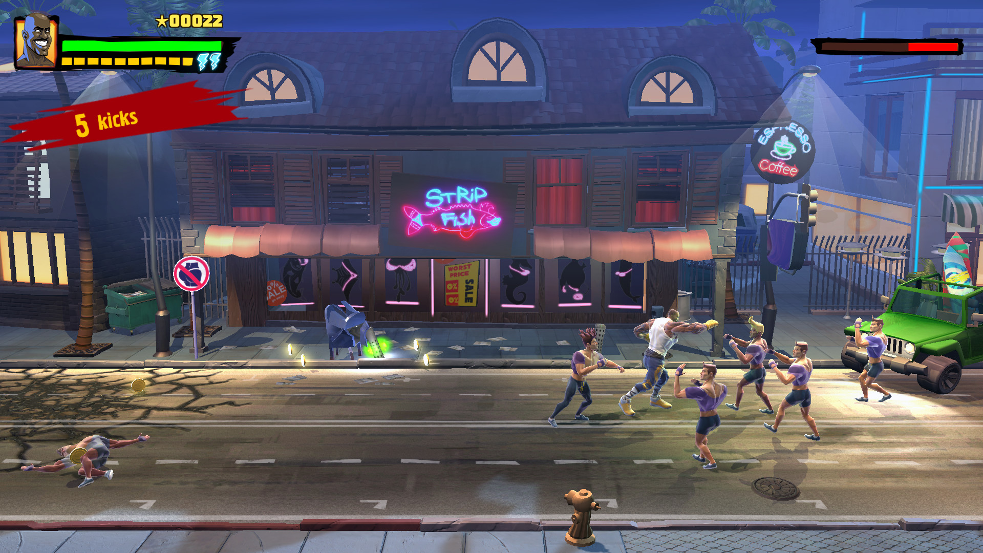 Скриншот: Shaq Fu: A Legend Reborn
