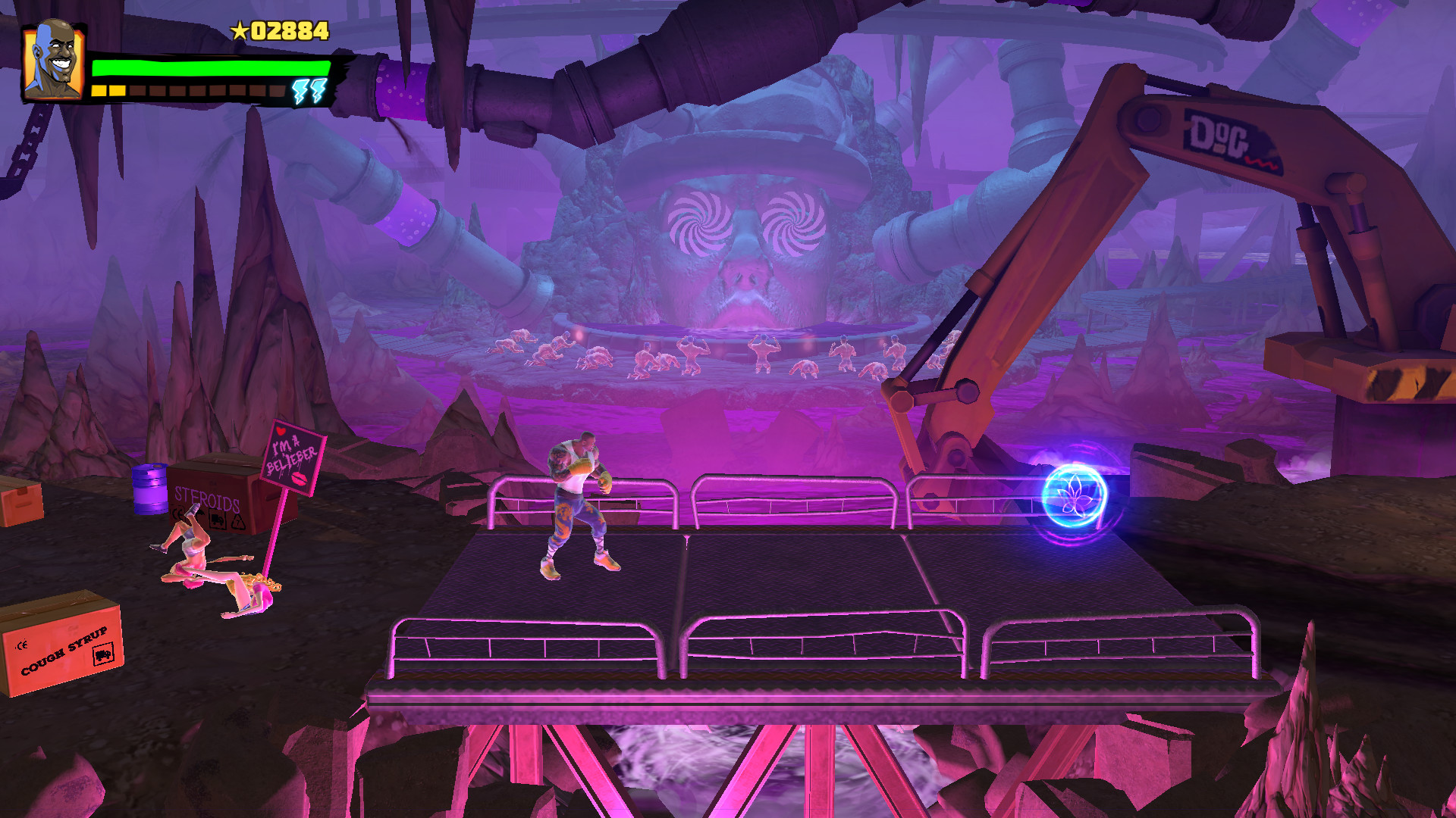Скриншот: Shaq Fu: A Legend Reborn