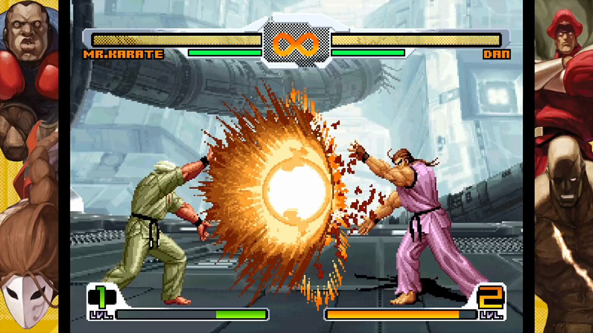 Скриншот: SNK VS. CAPCOM SVC CHAOS