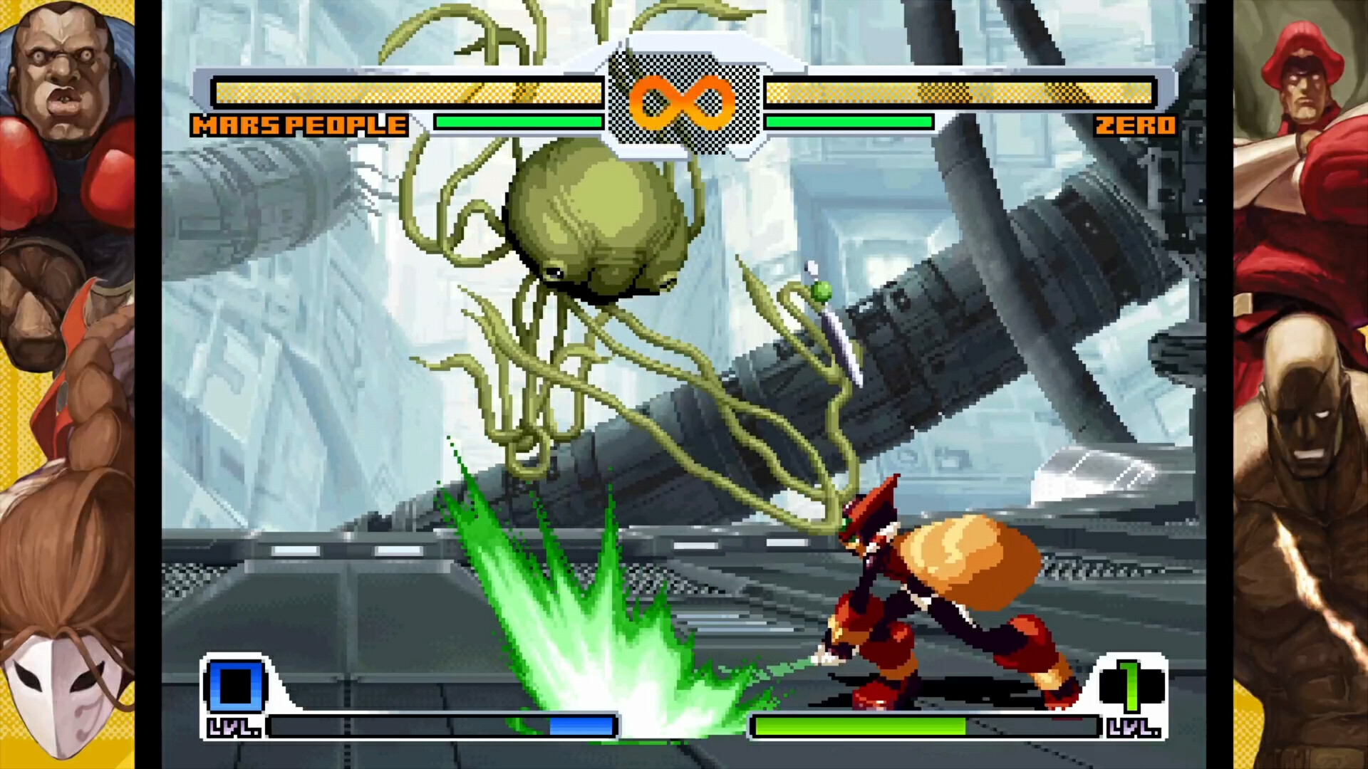 Скриншот: SNK VS. CAPCOM SVC CHAOS