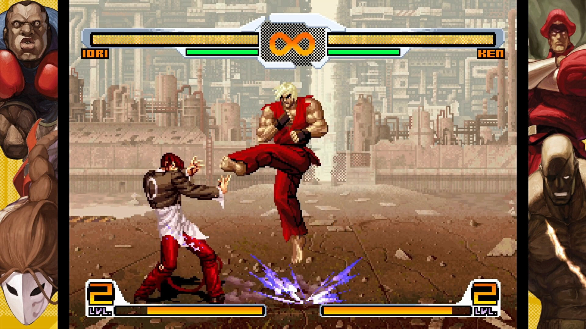Скриншот: SNK VS. CAPCOM SVC CHAOS