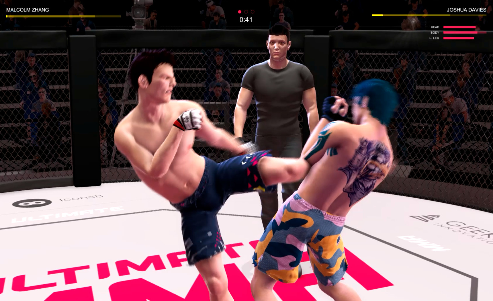 Скриншот: Ultimate MMA