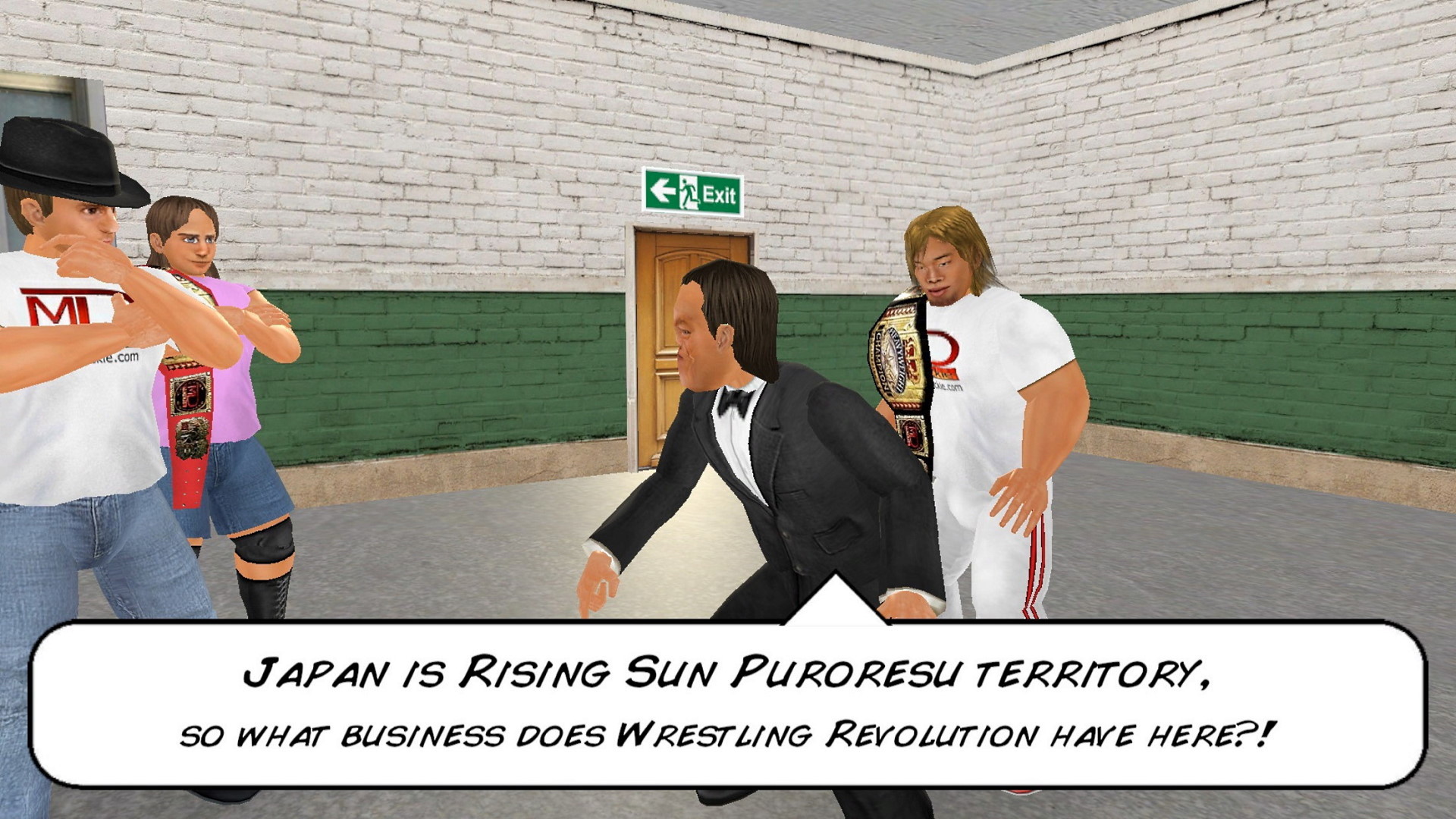 Скриншот: Wrestling Empire