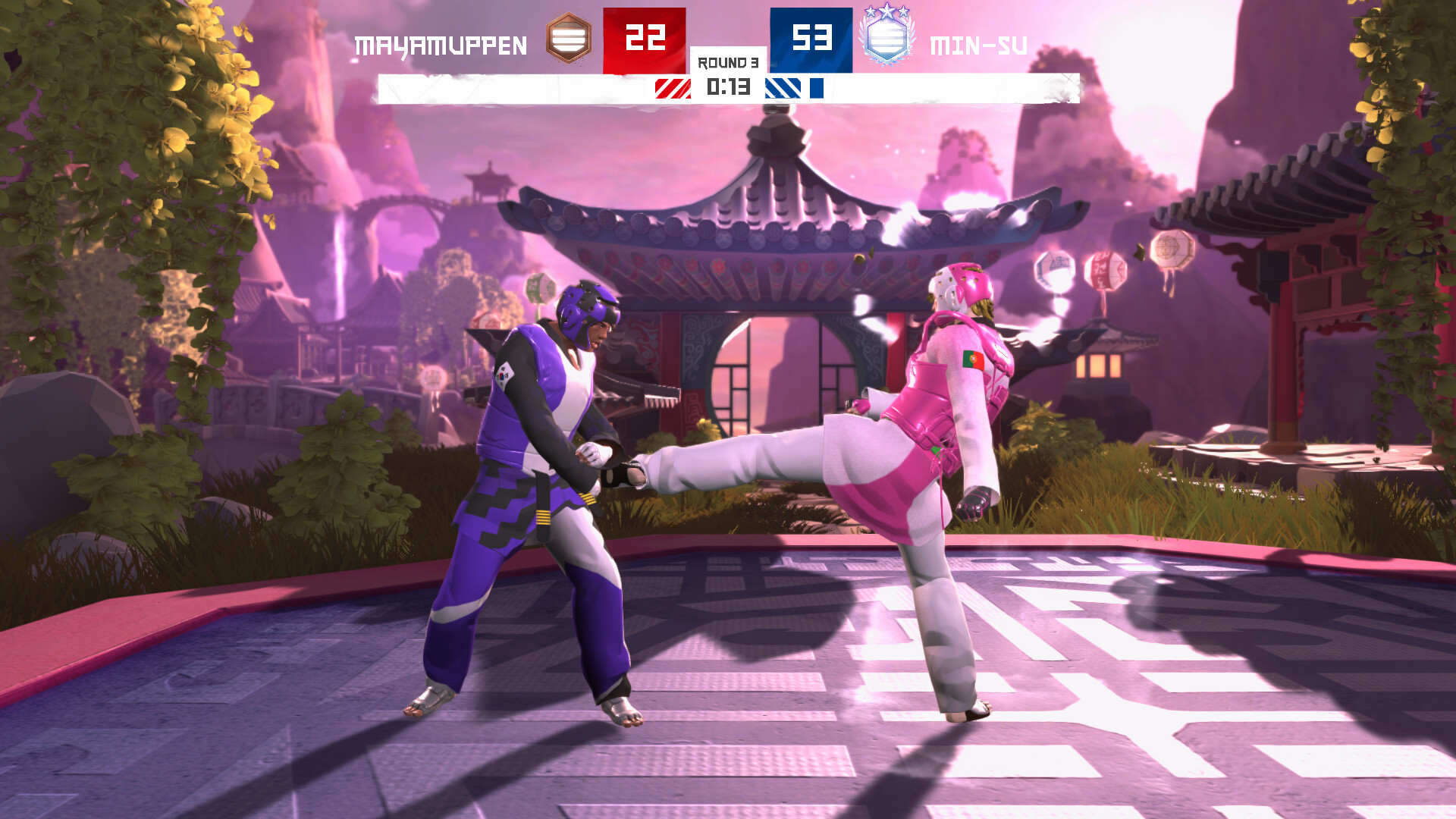 Скриншот: Taekwondo Grand Prix