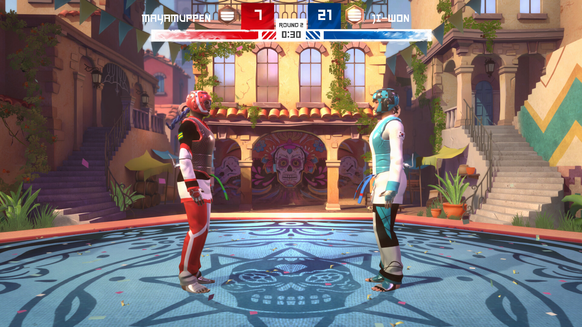 Скриншот: Taekwondo Grand Prix