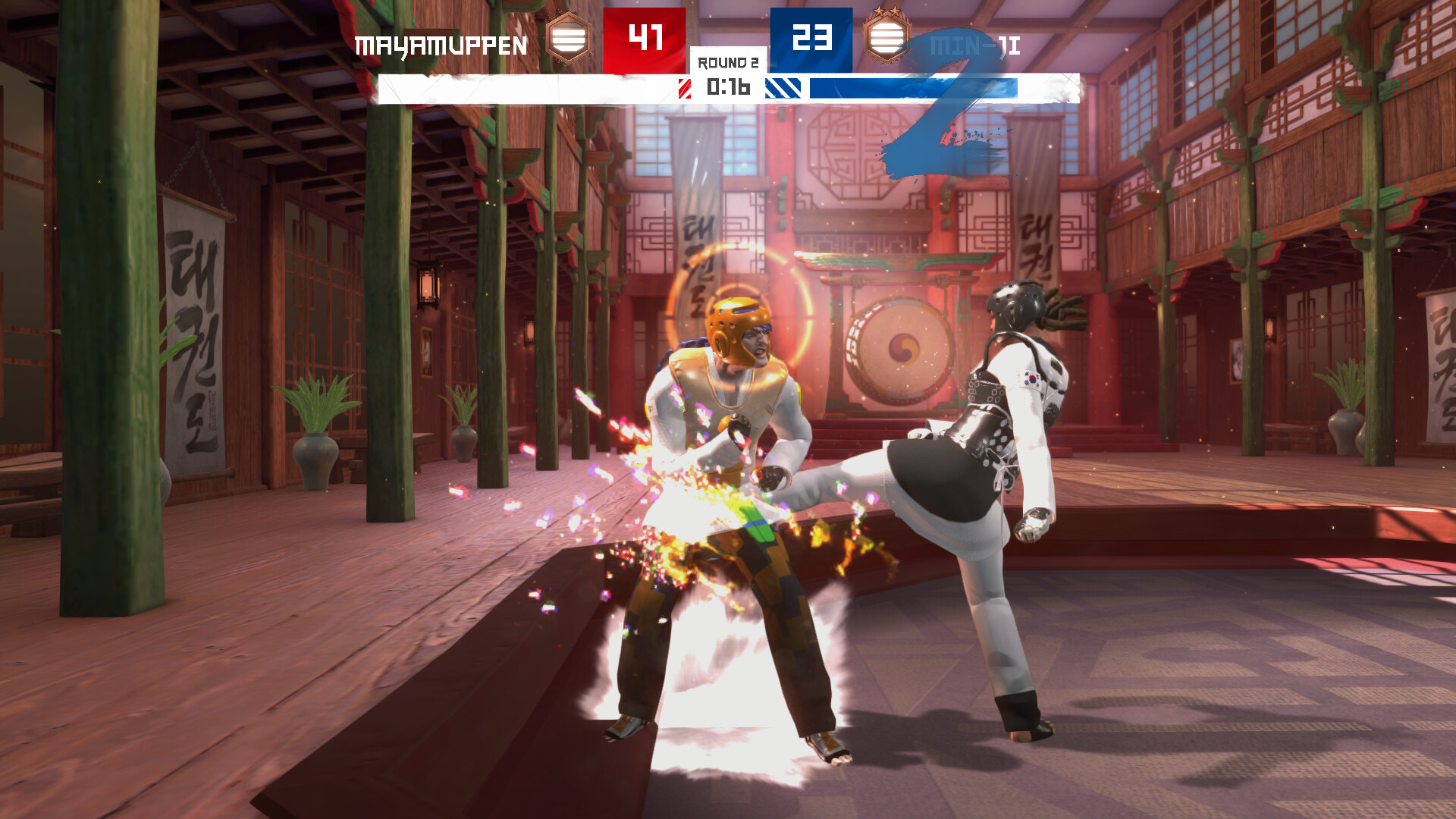 Скриншот: Taekwondo Grand Prix
