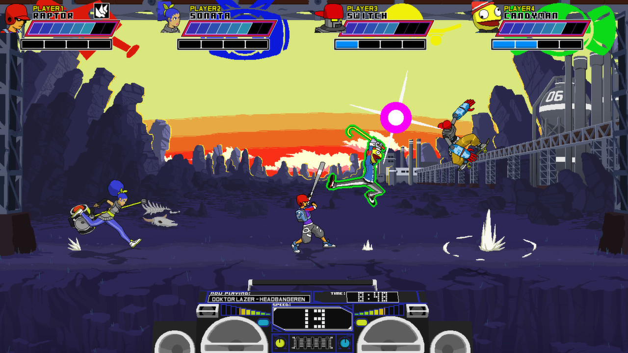 Скриншот: Lethal League