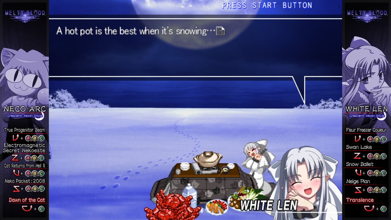 Скриншот: Melty Blood Actress Again Current Code