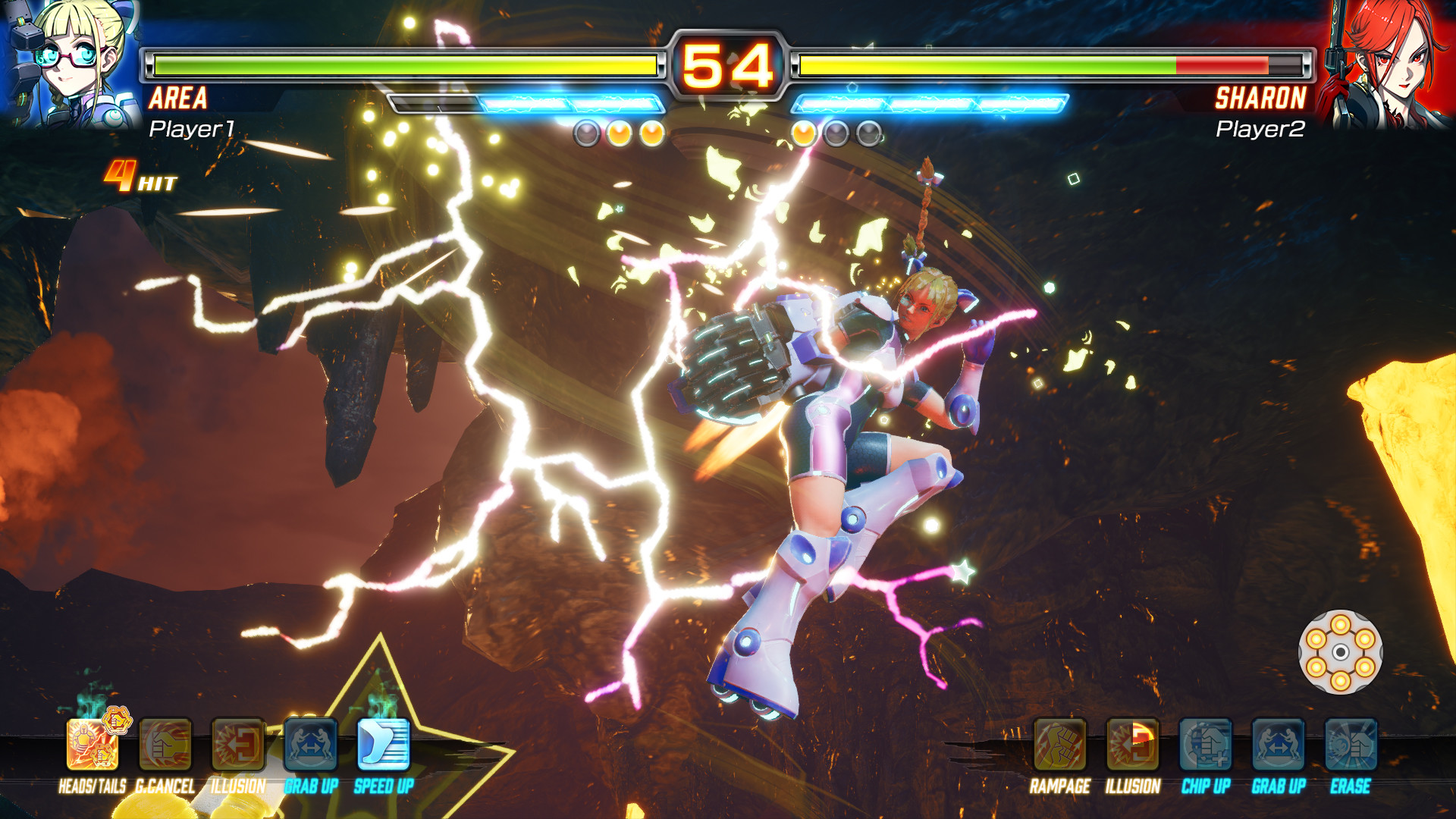 Скриншот: FIGHTING EX LAYER