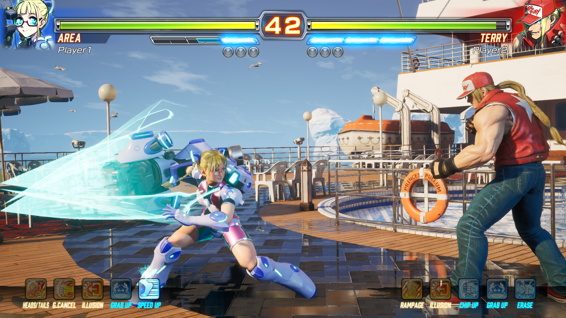 Скриншот: FIGHTING EX LAYER