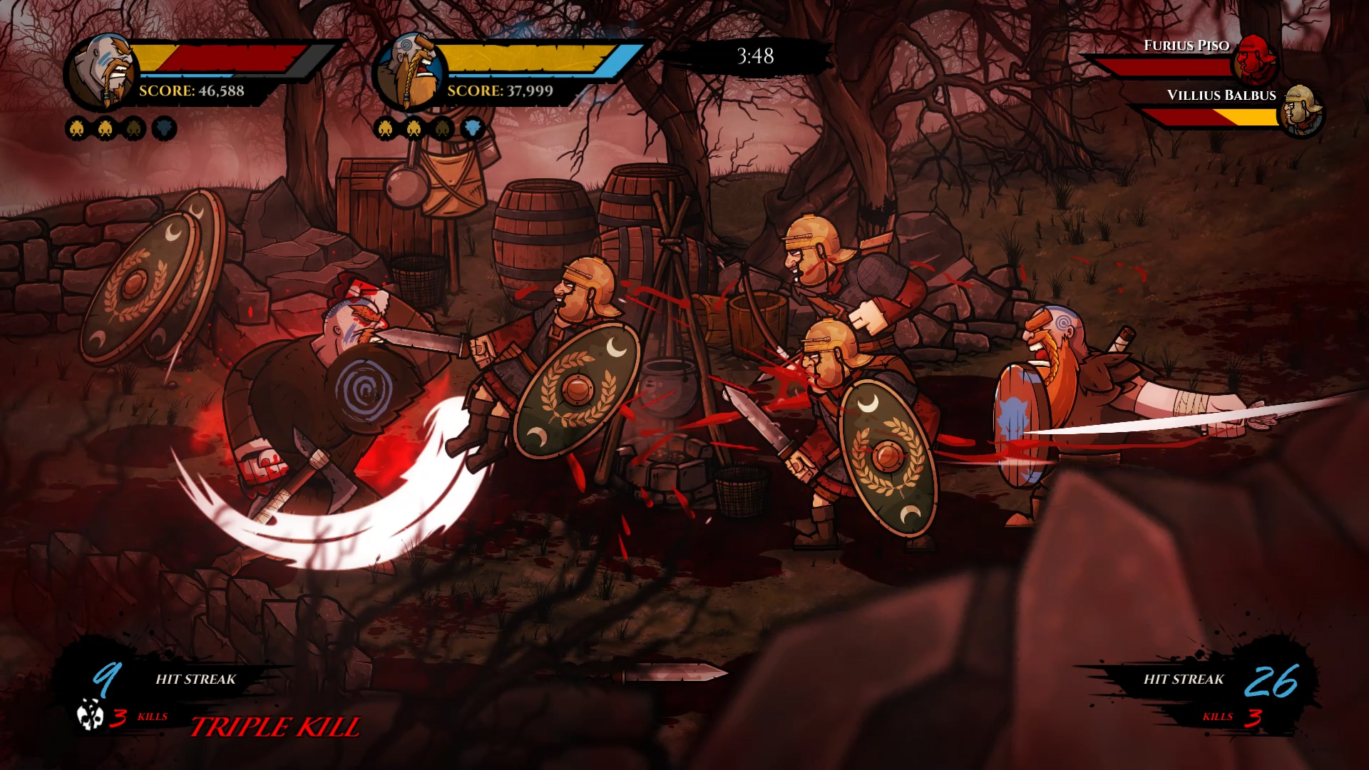 Скриншот: Wulverblade
