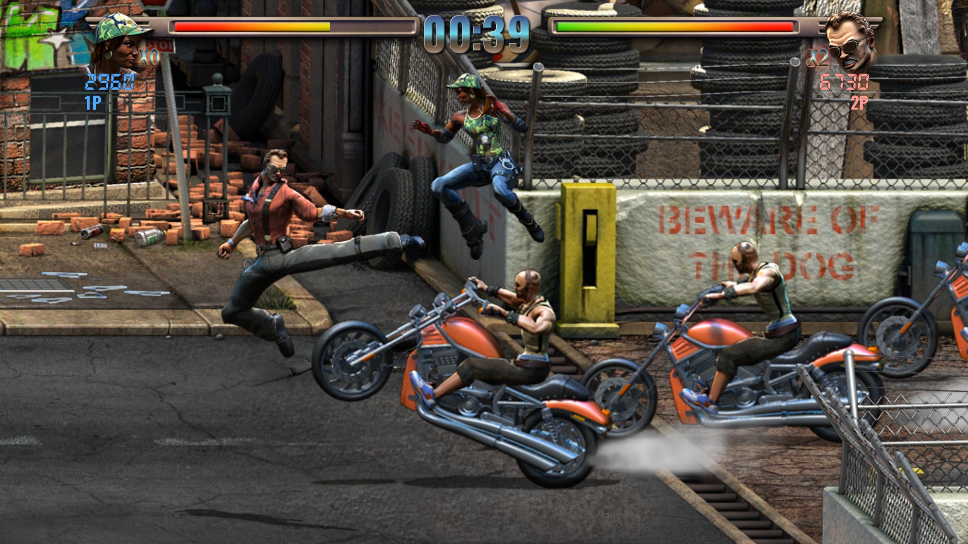 Скриншот: Raging Justice